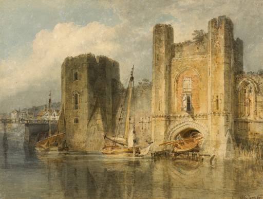 Newport Castle circa 1796 by Joseph Mallord William Turner 1775
